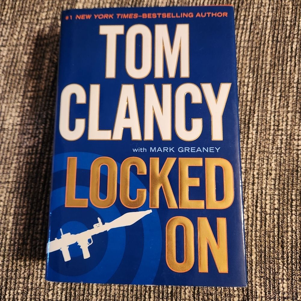 🔥 Locked On by Tom Clancy, Mark Greaney, Hardcover Book